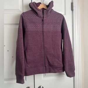 Patagonia Better Sweater Womens Icelandic Hoody Full Zip Fleece Purple Size M